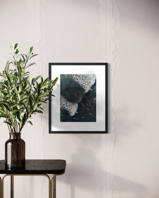 Batu Bolong – Lineup Chaos Fine Art Print