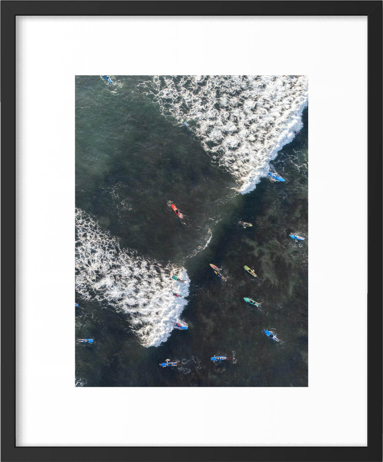 Batu Bolong – Lineup Chaos Fine Art Print
