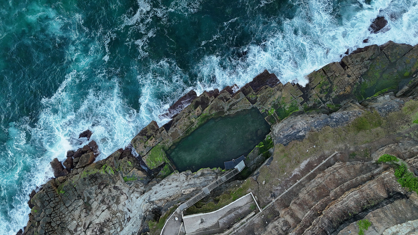 Bogey Hole – Ocean Pool Fine Art Print
