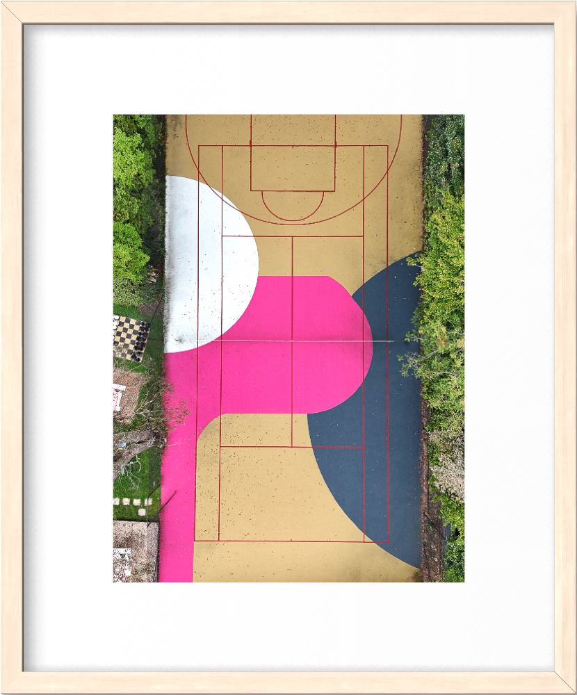 Court Colours – Blue Mountains Fine Art Print