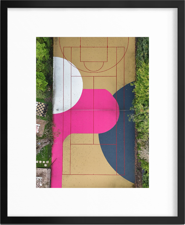 Court Colours – Blue Mountains Fine Art Print