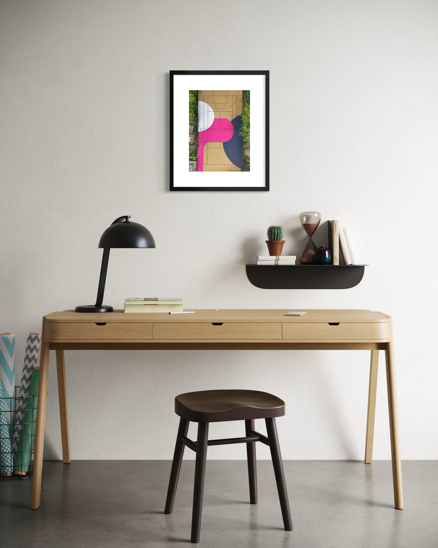 Court Colours – Blue Mountains Fine Art Print