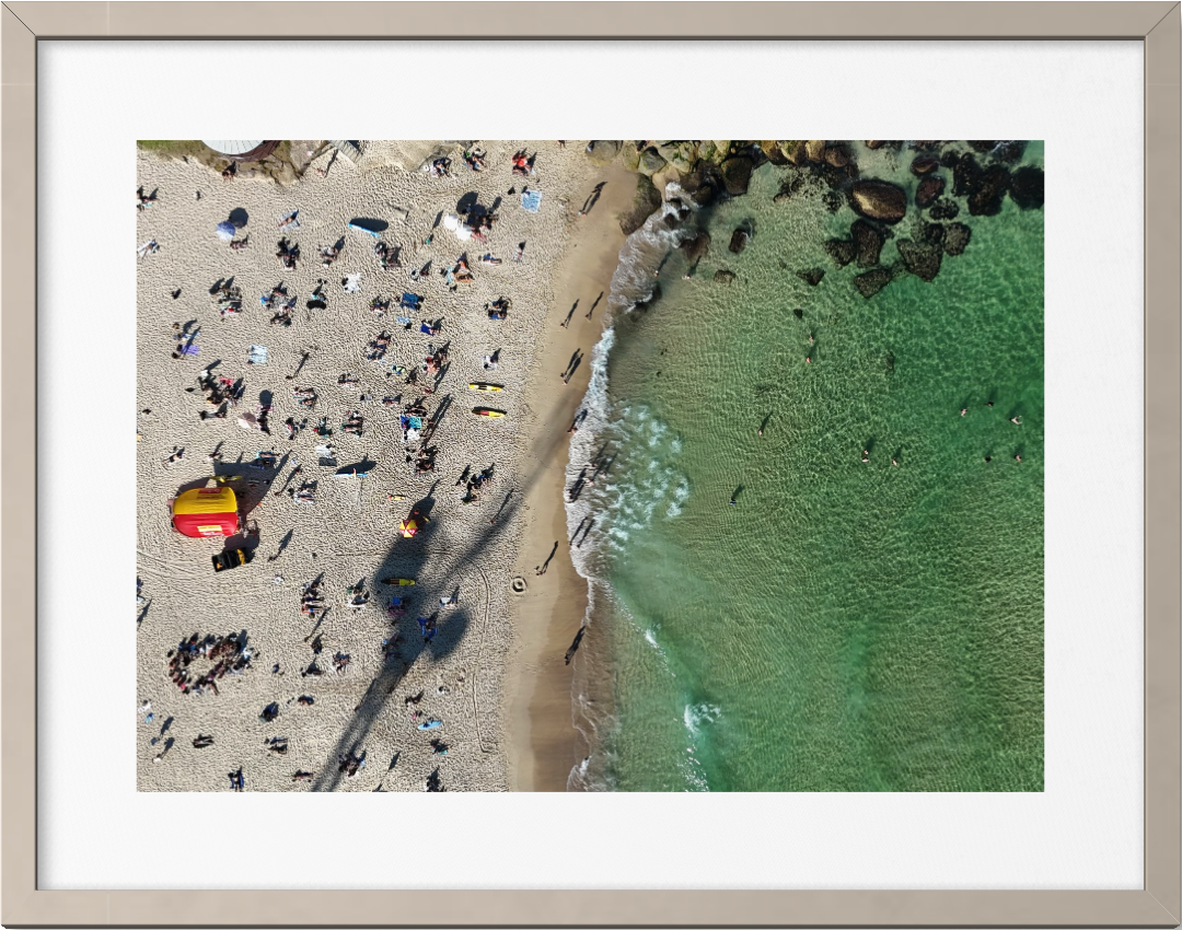 Coogee Beach – Summer Crowd Fine Art Print