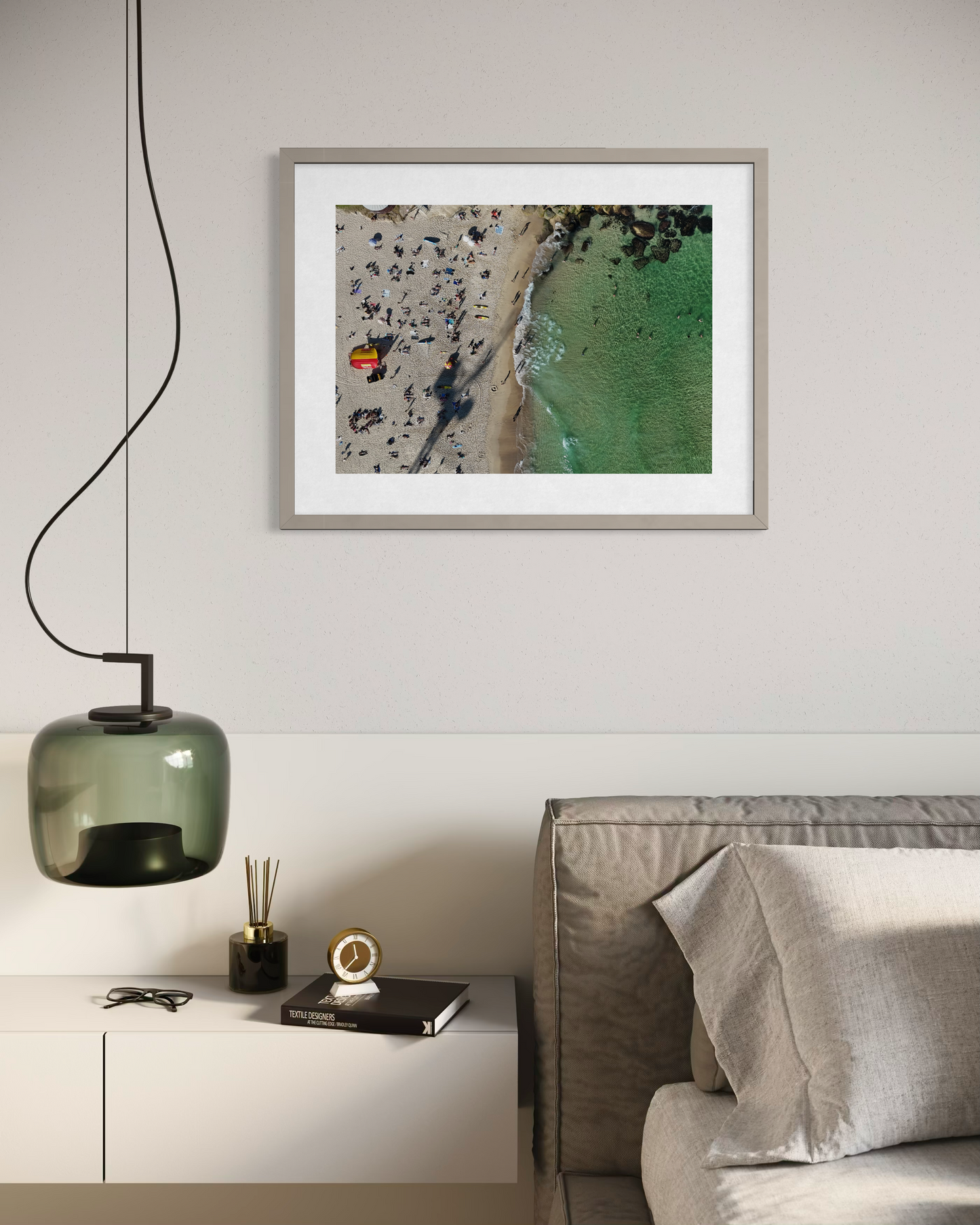 Coogee Beach – Summer Crowd Fine Art Print