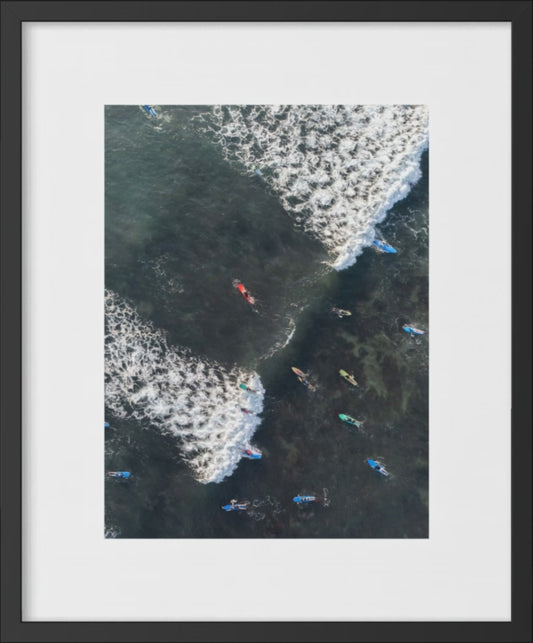 Batu Bolong – Lineup Chaos Fine Art Print