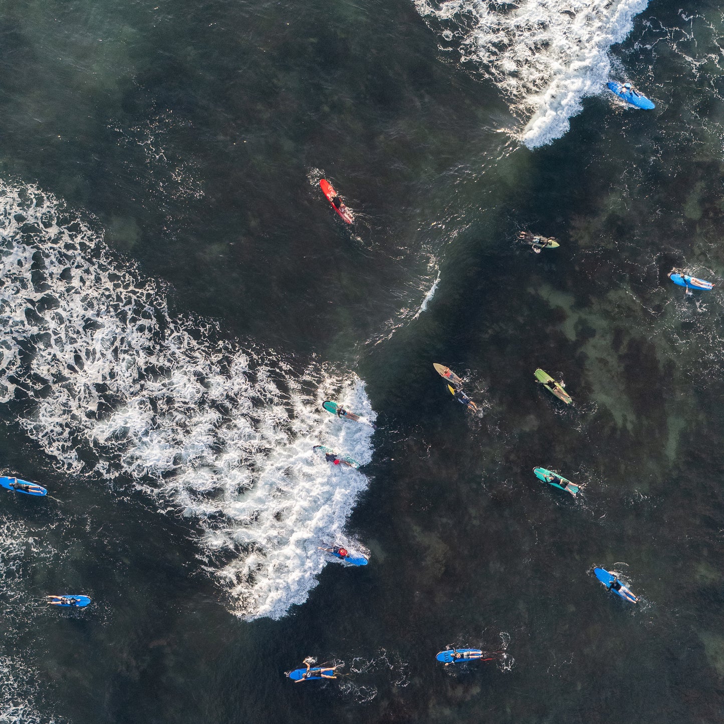 Batu Bolong – Lineup Chaos Fine Art Print