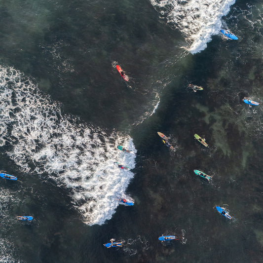 Batu Bolong – Lineup Chaos Fine Art Print